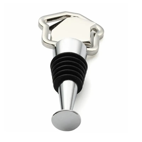 Wine Stopper with House Shape on Top - Wine Stopper with House Shape on Top - Image 1 of 2