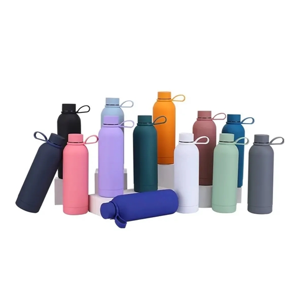 Double Wall 18/8 Stainless Steel Narrow Mouth Vacuum Flask - Double Wall 18/8 Stainless Steel Narrow Mouth Vacuum Flask - Image 0 of 2