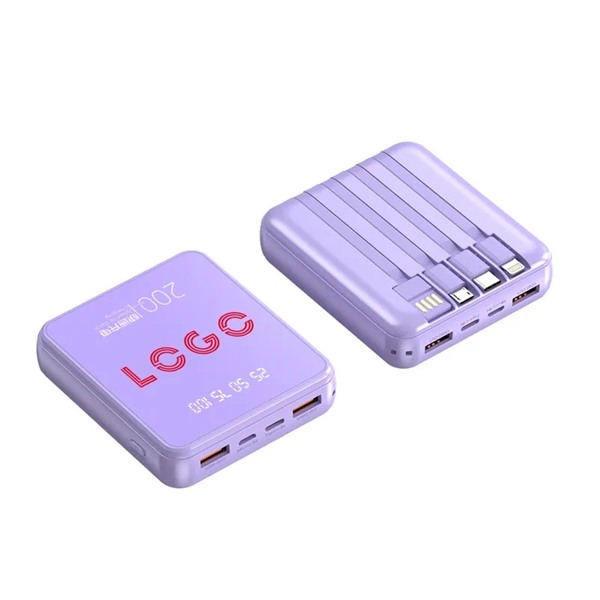 Power Bank With Cables - Power Bank With Cables - Image 3 of 3