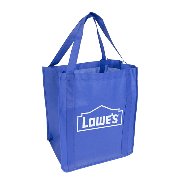 Grocery Non Woven Tote Bag with 20" Straps 80GSM - Grocery Non Woven Tote Bag with 20" Straps 80GSM - Image 3 of 6
