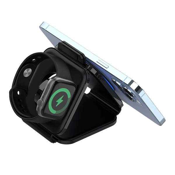 Denver 3 in 1  Magnetic Wireless Charger - Denver 3 in 1  Magnetic Wireless Charger - Image 4 of 7
