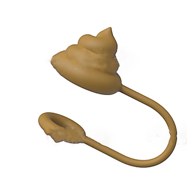 Covers Cap Poop Soft Silicone Straw Topper Reusable - Covers Cap Poop Soft Silicone Straw Topper Reusable - Image 0 of 2