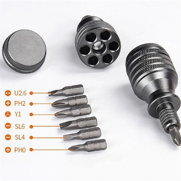 Magnetic Screwdriver Set 7 In 1 Multi - Magnetic Screwdriver Set 7 In 1 Multi - Image 1 of 2