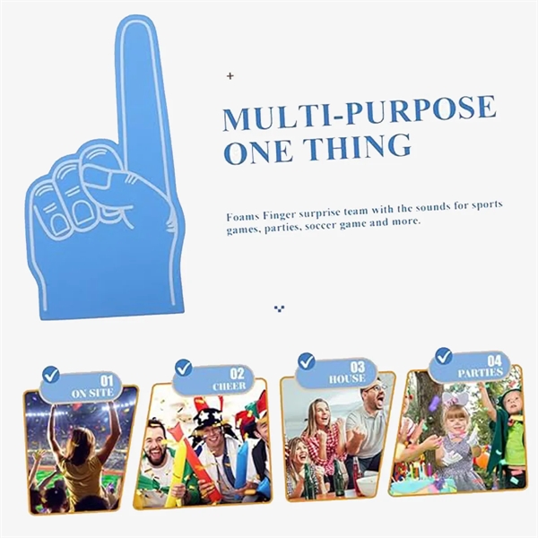 Giant Foam Finger 18 Inch - Giant Foam Finger 18 Inch - Image 2 of 2