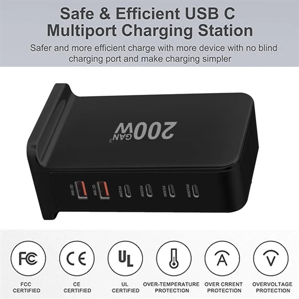 6-Port Charging Station - 6-Port Charging Station - Image 4 of 5