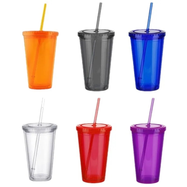 Double Layer Drink Cup 16 Oz. - Double Layer Drink Cup 16 Oz. - Image 2 of 2