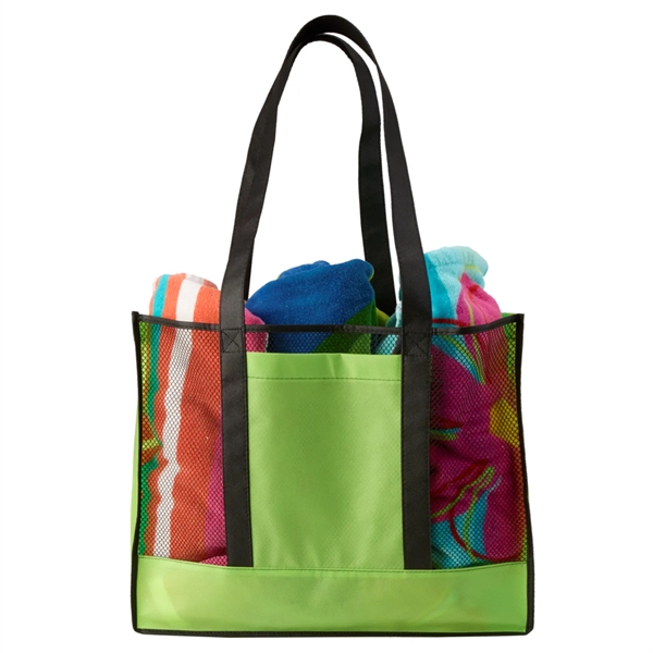 Havasu Non-Woven Beach Tote Bag - Havasu Non-Woven Beach Tote Bag - Image 1 of 11