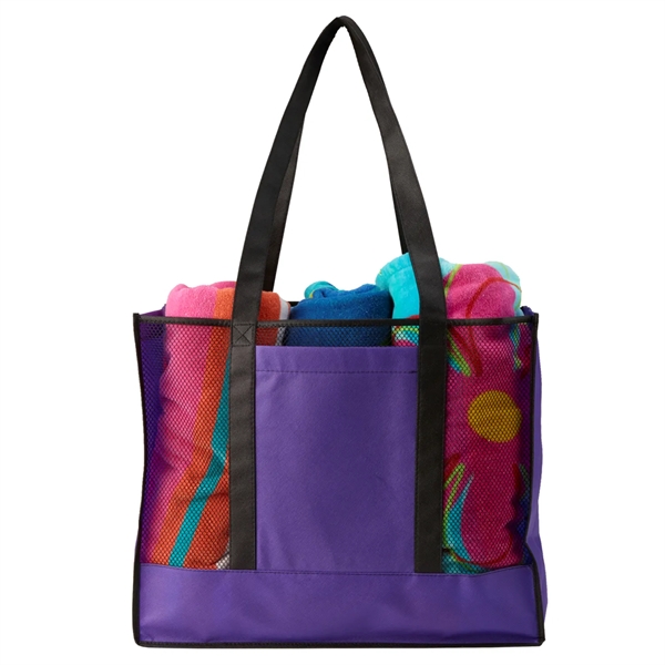 Non-Woven Beach Tote - Non-Woven Beach Tote - Image 5 of 11