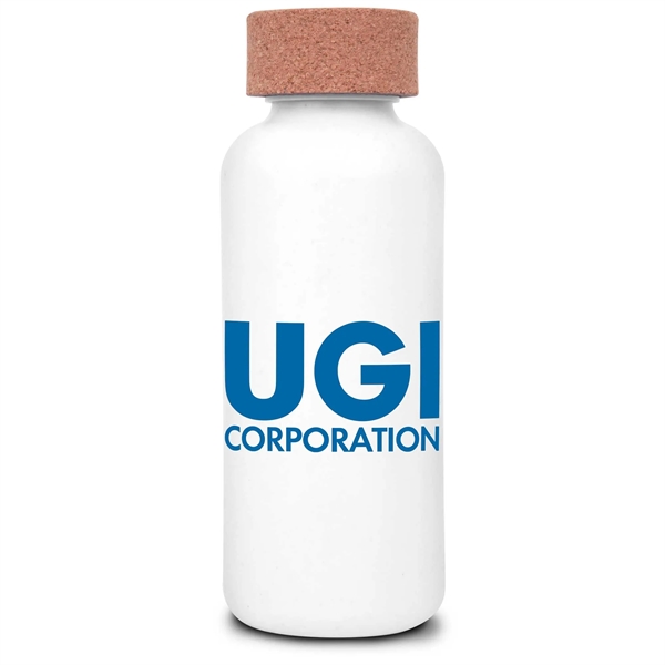 Sustainable Sugar Cane & Cork Water Bottle - 22 oz. - Sustainable Sugar Cane & Cork Water Bottle - 22 oz. - Image 1 of 11