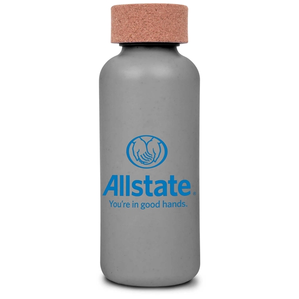 Sustainable Sugar Cane & Cork Water Bottle - 22 oz. - Sustainable Sugar Cane & Cork Water Bottle - 22 oz. - Image 5 of 11