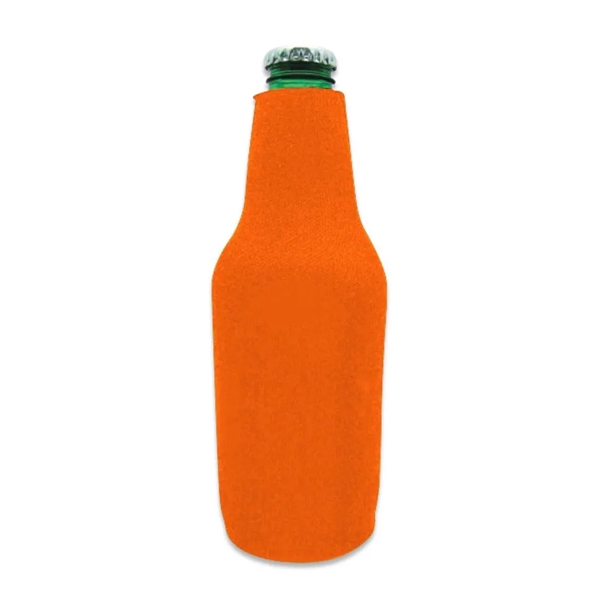 Silkscreen Bottle Cooler with Zipper - Silkscreen Bottle Cooler with Zipper - Image 4 of 20
