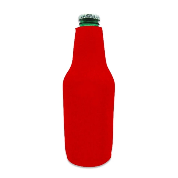 Silkscreen Bottle Cooler with Zipper - Silkscreen Bottle Cooler with Zipper - Image 1 of 20