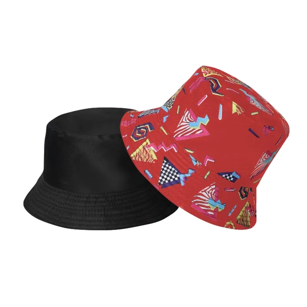 Sublimated Reversible Bucket Hat - Sublimated Reversible Bucket Hat - Image 1 of 30