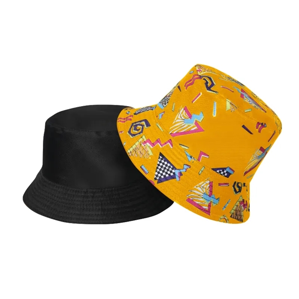 Sublimated Reversible Bucket Hat - Sublimated Reversible Bucket Hat - Image 6 of 30