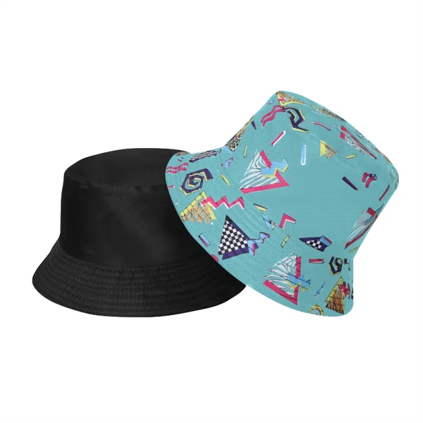 Sublimated Reversible Bucket Hat - Sublimated Reversible Bucket Hat - Image 8 of 30