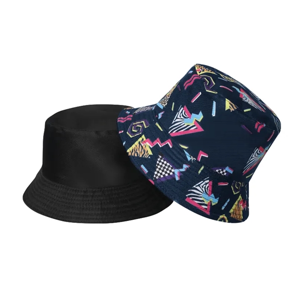 Sublimated Reversible Bucket Hat - Sublimated Reversible Bucket Hat - Image 10 of 30