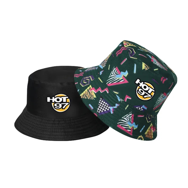 Sublimated Reversible Bucket Hat - Sublimated Reversible Bucket Hat - Image 15 of 30