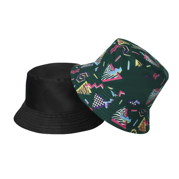 Sublimated Reversible Bucket Hat - Sublimated Reversible Bucket Hat - Image 16 of 30