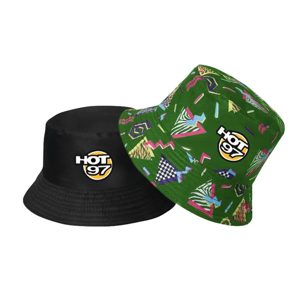 Sublimated Reversible Bucket Hat - Sublimated Reversible Bucket Hat - Image 17 of 30