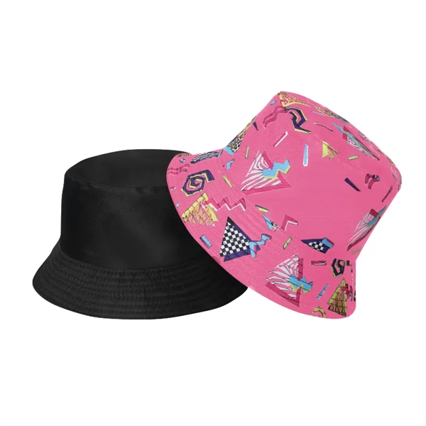 Sublimated Reversible Bucket Hat - Sublimated Reversible Bucket Hat - Image 20 of 30