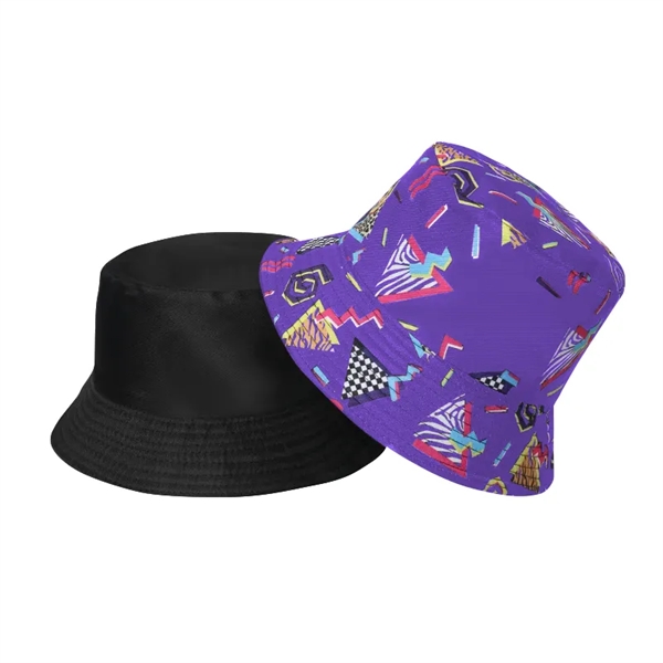 Sublimated Reversible Bucket Hat - Sublimated Reversible Bucket Hat - Image 22 of 30