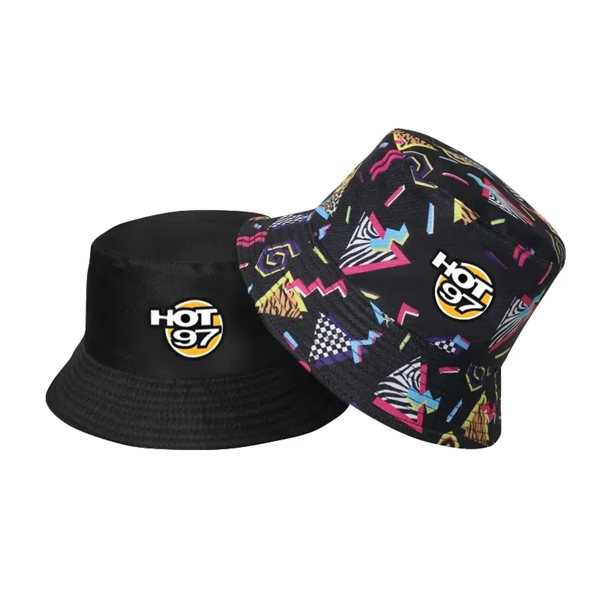 Sublimated Reversible Bucket Hat - Sublimated Reversible Bucket Hat - Image 25 of 30