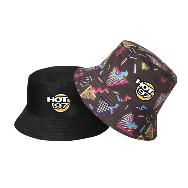 Sublimated Reversible Bucket Hat - Sublimated Reversible Bucket Hat - Image 27 of 30