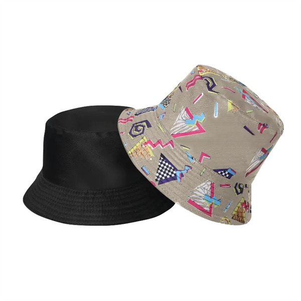 Sublimated Reversible Bucket Hat - Sublimated Reversible Bucket Hat - Image 24 of 30