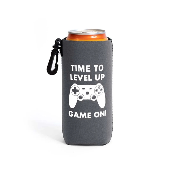 Silkscreened Water Bottle Cooler - Silkscreened Water Bottle Cooler - Image 15 of 20