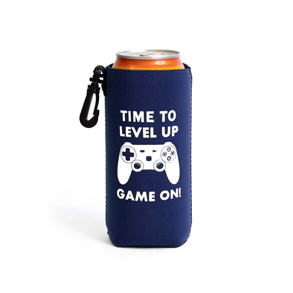 Silkscreened Water Bottle Cooler - Silkscreened Water Bottle Cooler - Image 7 of 20