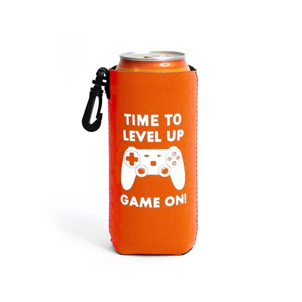 Silkscreened Water Bottle Cooler - Silkscreened Water Bottle Cooler - Image 3 of 20