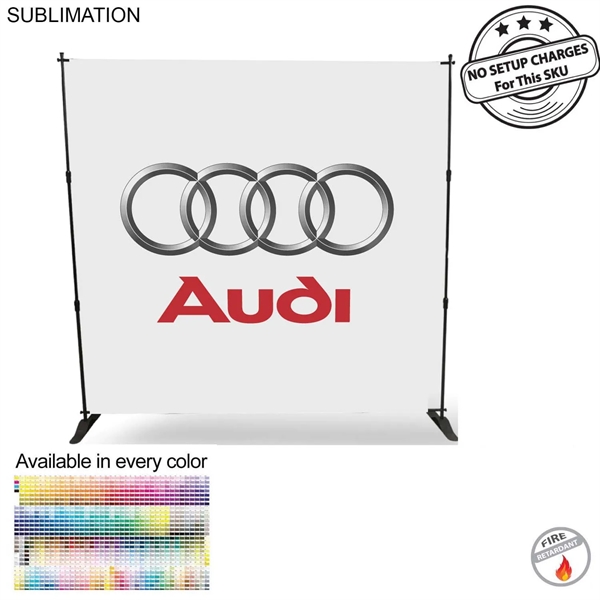 Product Branding 8' Backdrop, Media Wall