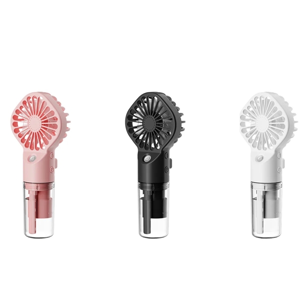 Handheld Water Spray Misting Usb Fan - Handheld Water Spray Misting Usb Fan - Image 1 of 5