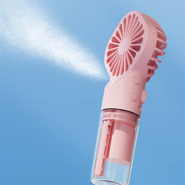 Handheld Water Spray Misting Usb Fan - Handheld Water Spray Misting Usb Fan - Image 5 of 5