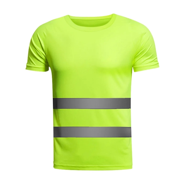 Reflective Safety Polo Short Sleeve - Reflective Safety Polo Short Sleeve - Image 2 of 4