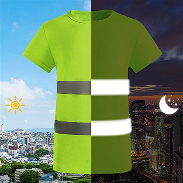 Reflective Safety Polo Short Sleeve - Reflective Safety Polo Short Sleeve - Image 4 of 4