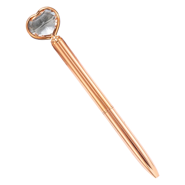 Heart Diamond Metal Pen - Heart Diamond Metal Pen - Image 3 of 6