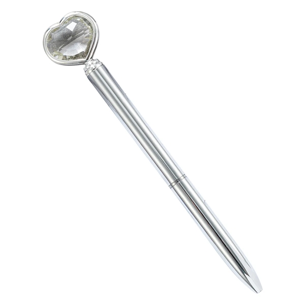 Heart Diamond Metal Pen - Heart Diamond Metal Pen - Image 4 of 6
