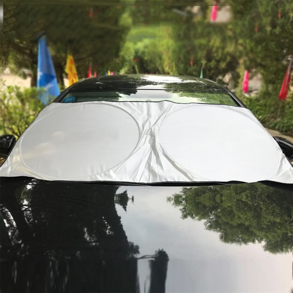 Round Foldable Reflective Sunshade - Round Foldable Reflective Sunshade - Image 2 of 2