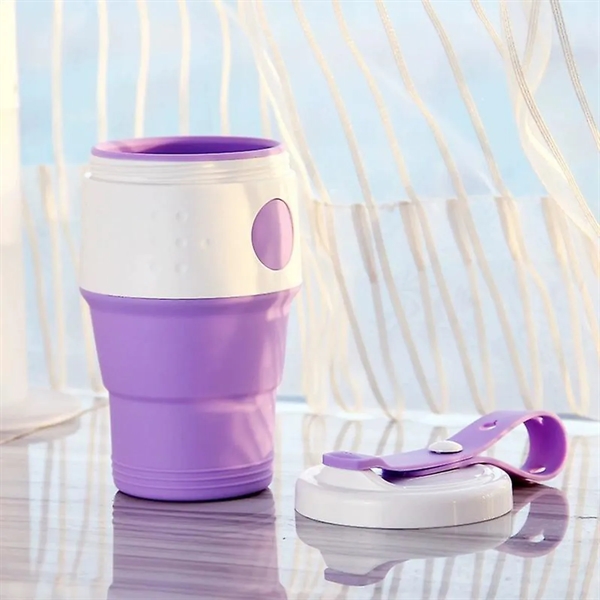 Collapsible Silicone Coffee Cup - Collapsible Silicone Coffee Cup - Image 4 of 4