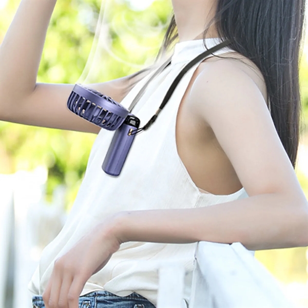 Foldable Screen Display Handheld Fan - Foldable Screen Display Handheld Fan - Image 6 of 7