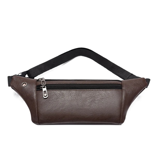 PU Earphone Hole Fanny Pack - PU Earphone Hole Fanny Pack - Image 3 of 5
