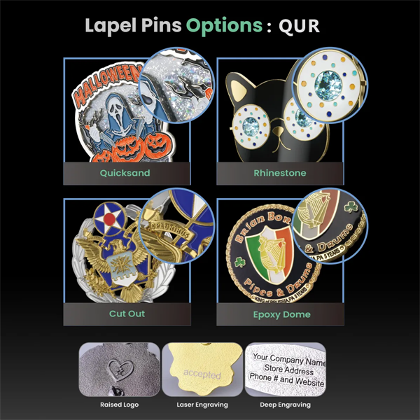 Lapel Pins, Cloisonne/Hard Enamel, 0.5"-2" - Lapel Pins, Cloisonne/Hard Enamel, 0.5"-2" - Image 5 of 12