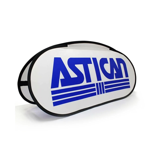 Oval Shaped Horizontal Pop-Up Banner - Oval Shaped Horizontal Pop-Up Banner - Image 0 of 0