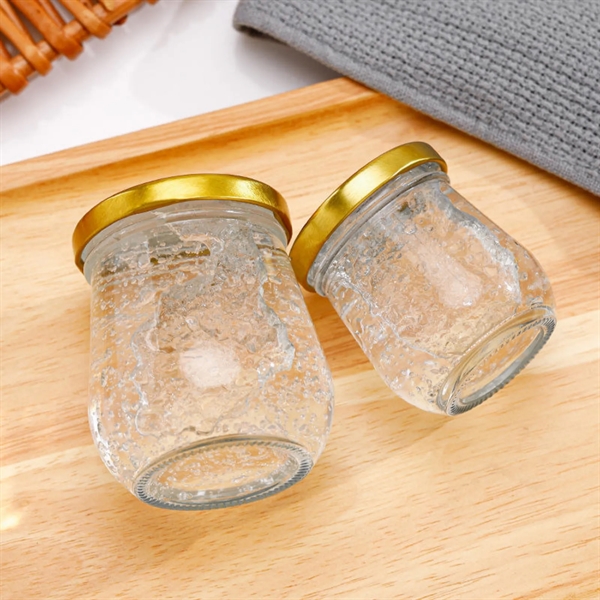 5 oz Food Grade Empty Clear Glass Honey Jar Candy Bottle - 5 oz Food Grade Empty Clear Glass Honey Jar Candy Bottle - Image 4 of 5