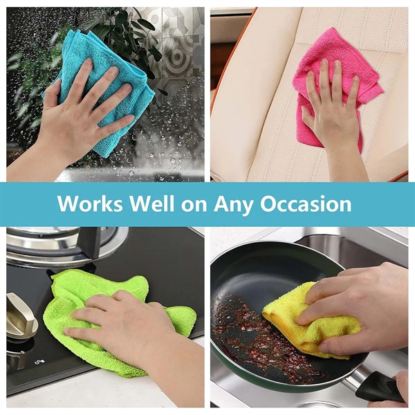Custom High quality Mutifunction Microfiber Cleaning Cloth - Custom High quality Mutifunction Microfiber Cleaning Cloth - Image 2 of 4