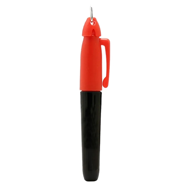 Mini Sharp Mark® Fine Tip Permanent Marker w/Key Ring Cap - Mini Sharp Mark® Fine Tip Permanent Marker w/Key Ring Cap - Image 10 of 16