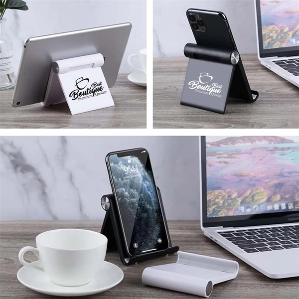 Adjustable Desktop Mobile Phone Holder Tablet Stand - Adjustable Desktop Mobile Phone Holder Tablet Stand - Image 2 of 6