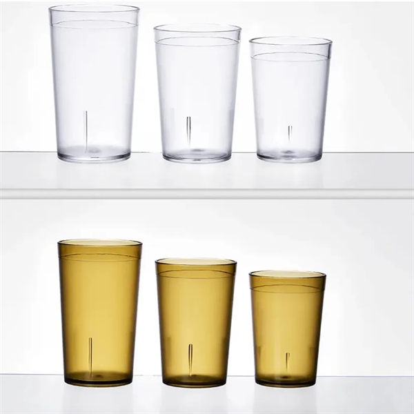 Lightweight Stackable Beverage Tumblers - Lightweight Stackable Beverage Tumblers - Image 2 of 3