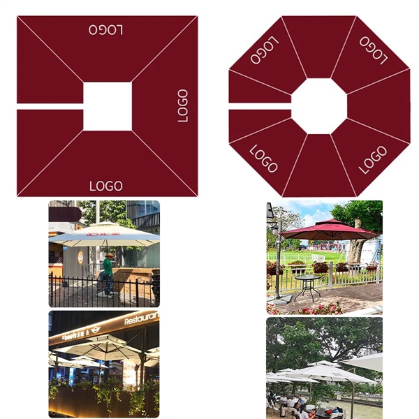 Outdoor Cantilever Patio Umbrella - Outdoor Cantilever Patio Umbrella - Image 3 of 4